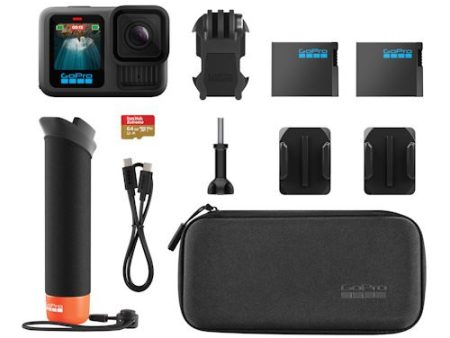 Action Cam GoPro HERO13 - Preto - Hard Bundle Supply