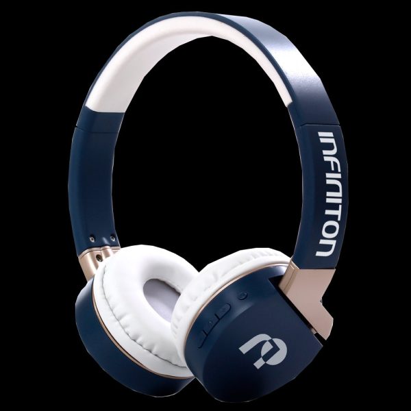 Auscultadores Infiniton Hs B520 Bluetooth Azul Cheap