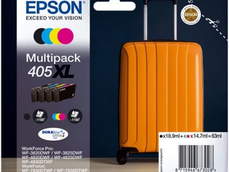 Multipack de Tinteiros Epson 405XL - Preto | Ciano | Amarelo | Magenta Online now