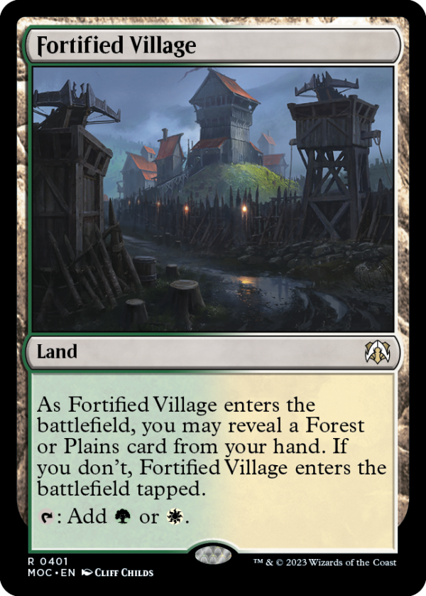 Fortified Village [March of the Machine Commander] Online