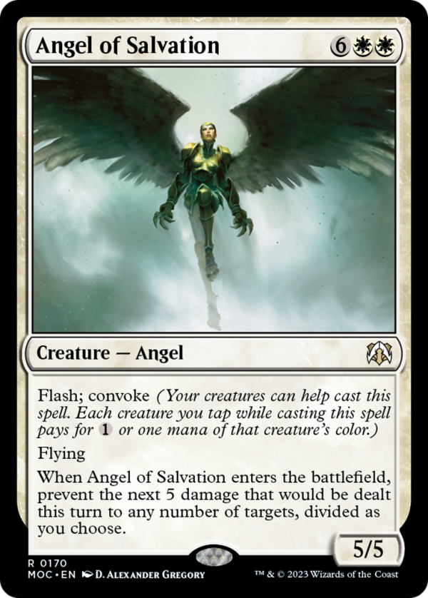 Angel of Salvation [March of the Machine Commander] Discount