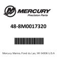 Mercury - Prop 16.25r40 21d - 48-8M0017320 Online now